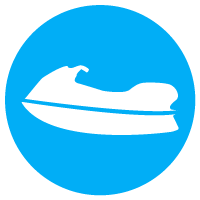 Personal Water Craft Icon Image